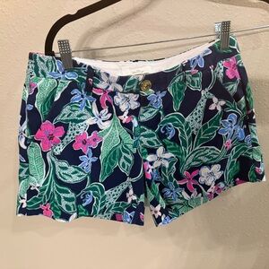 Lilly Pulitzer Navy Floral Women's Shorts